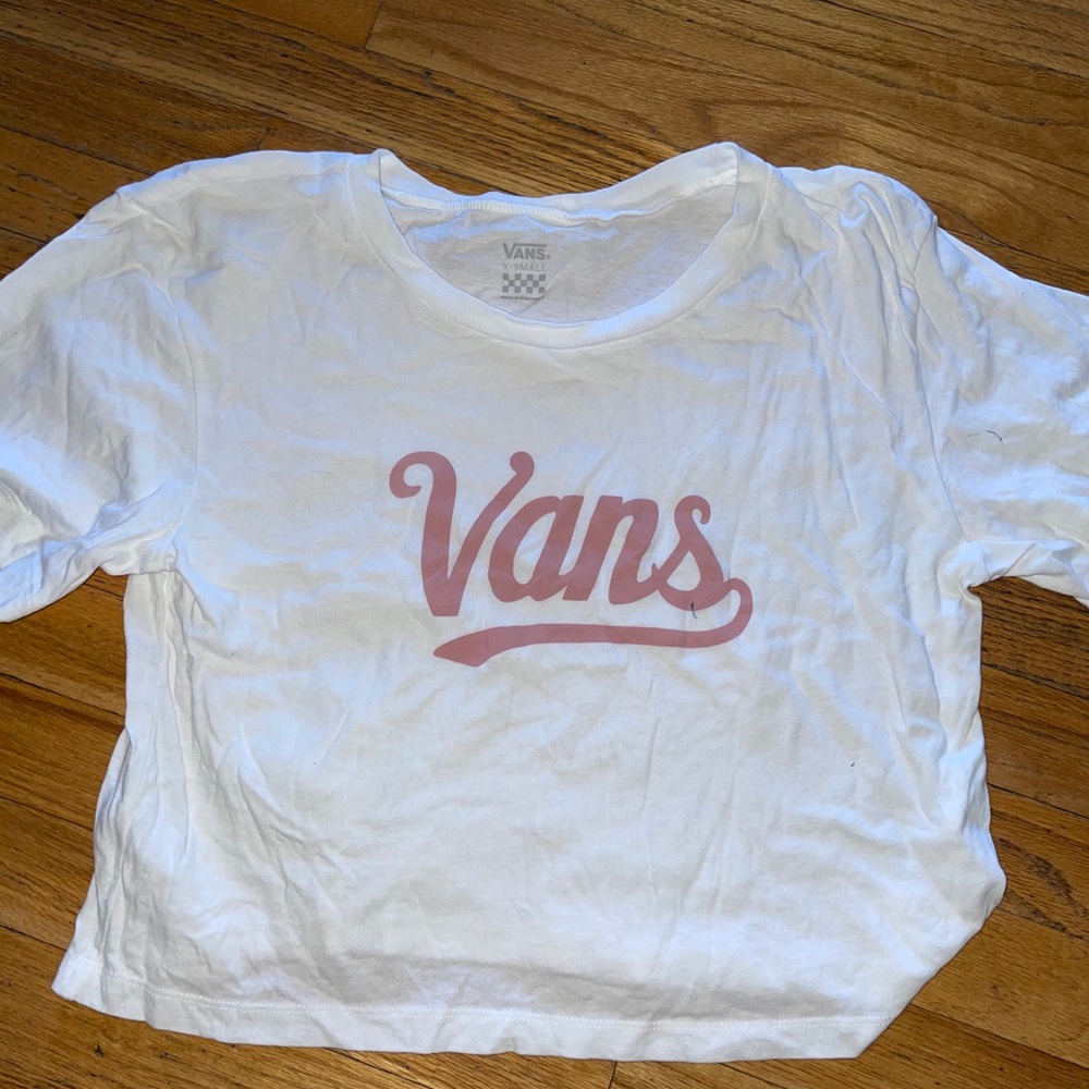 Vans crop top t shirt